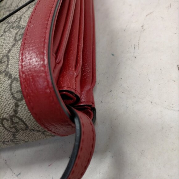 Gucci Queen Margaret Brown PVC Shoulder Bag mon937-101325 - Picture 7 of 16